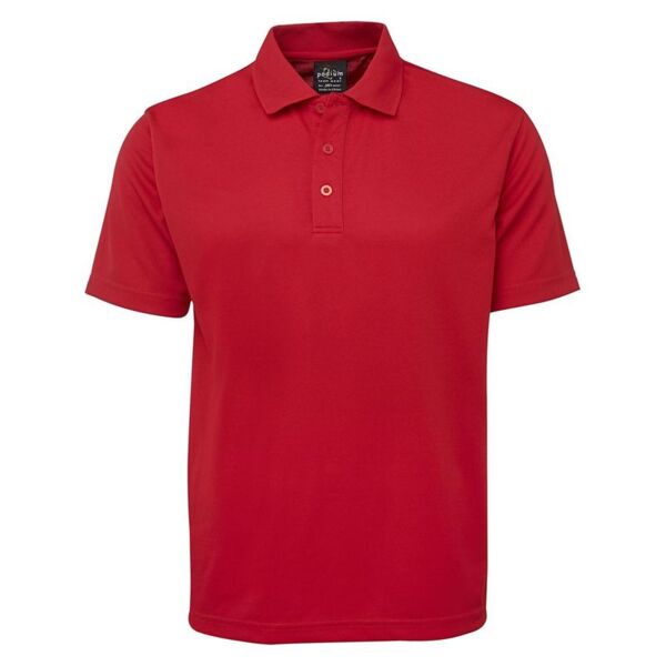 Mens Short Sleeve Poly Polo Thumbnail
