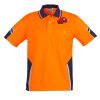 Mens Hi Vis Squad Short Sleeves Polo Thumbnail